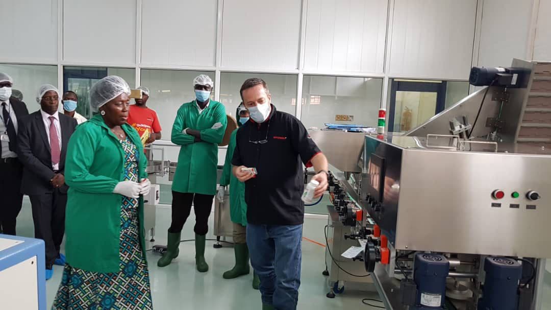 Stakeholders during the Doctor's Choice factory visit